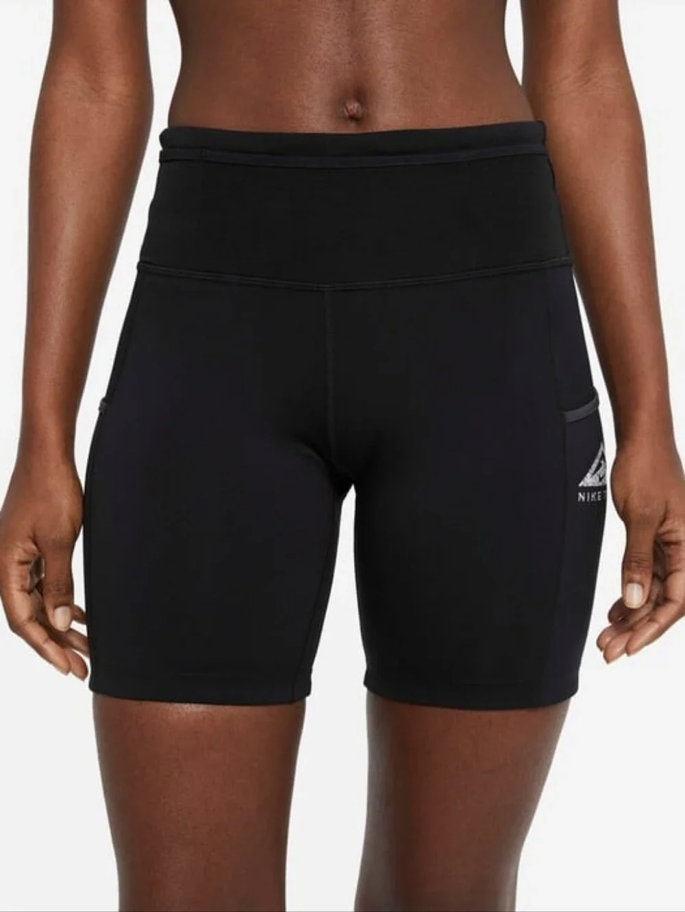 NWT Nike Epic Luxe Trail Running shorts XS no ride-up black many pockets